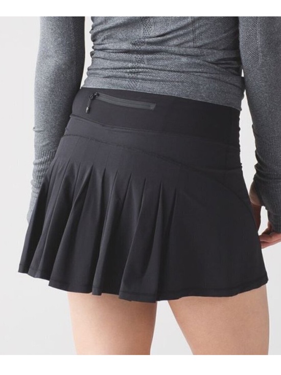 lululemon athletica Dresses & Skirts - lululemon athletica Black Pleated Active Skirt